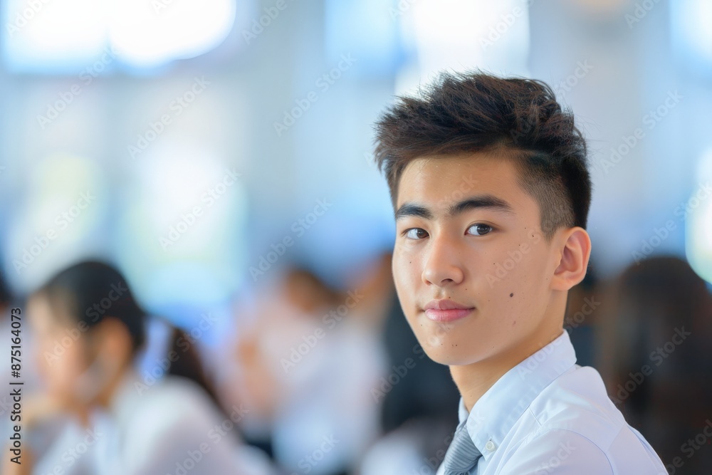 A composed young man, well-dressed in formal attire, is posed in an indoor setting. His confident demeanor reflects professionalism and the serious nature of the environment. A composed young man, well-dressed in formal attire, is posed in an indoor setting. His confident demeanor reflects professionalism and the serious nature of the environment.