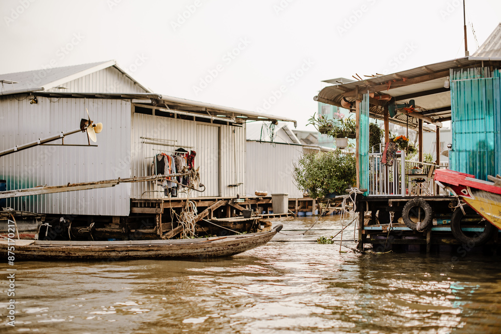 Cai Rang floating market in Vietnam Cai Rang floating market in Vietnam