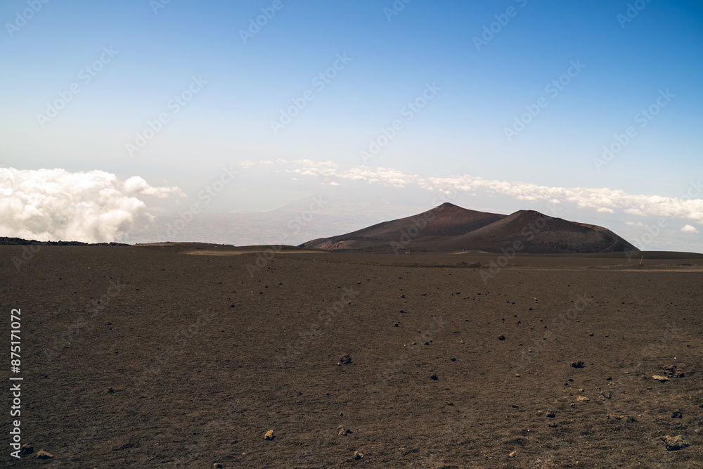 Peaceful Scenic Mount Etna Panoramic