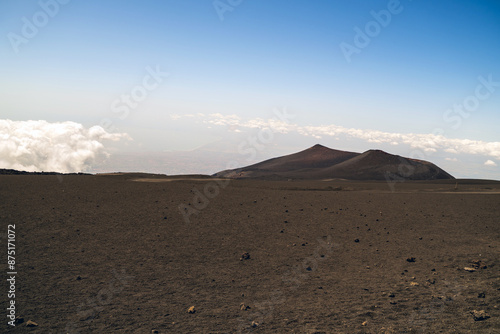 Peaceful Scenic Mount Etna Panoramic