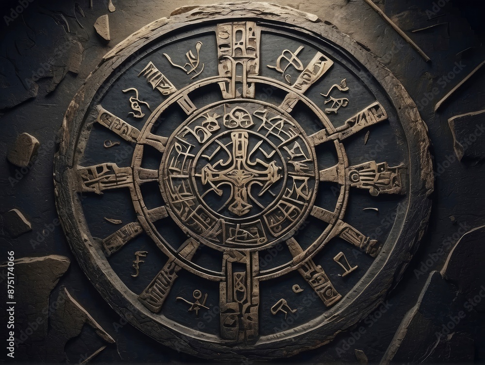 Obraz premium astronomical clock city