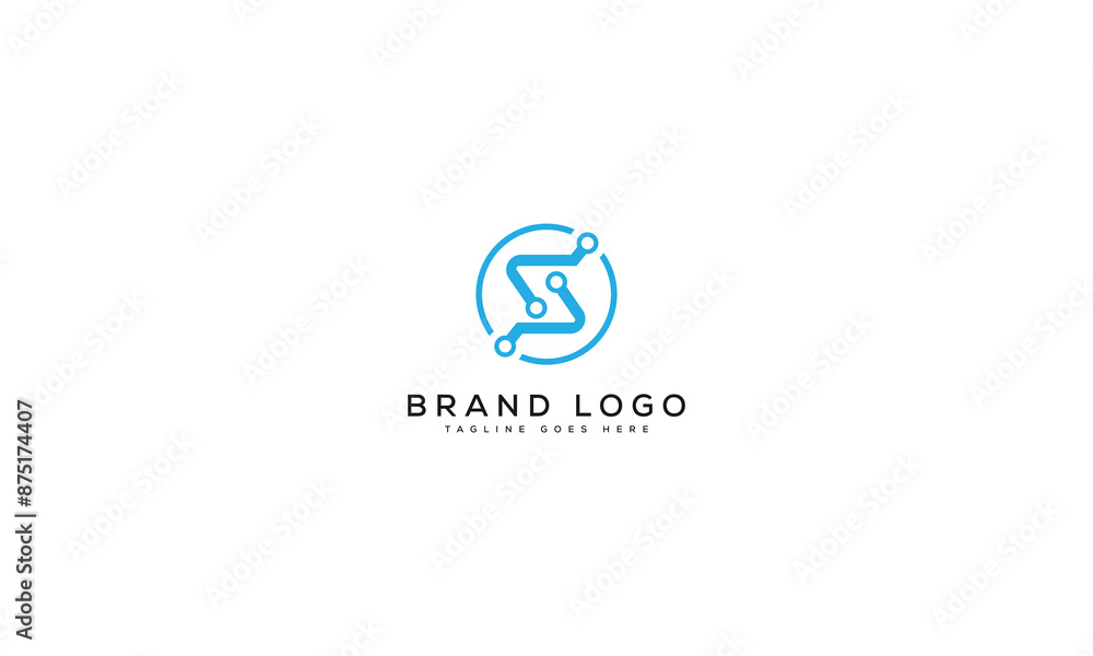 letter S logo design vector template design for brand. letter S logo design vector template design for brand.