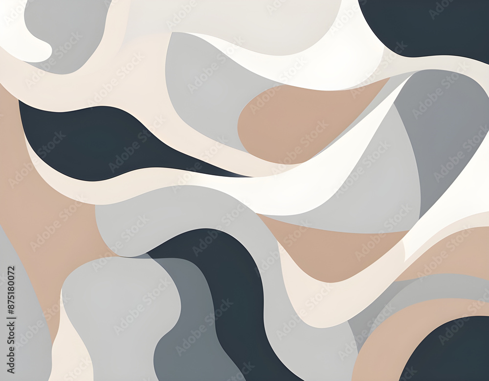 Minimal abstract Scandi style Creativity art design background Minimal abstract Scandi style Creativity art design background