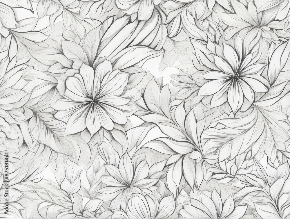 seamless floral pattern seamless floral pattern