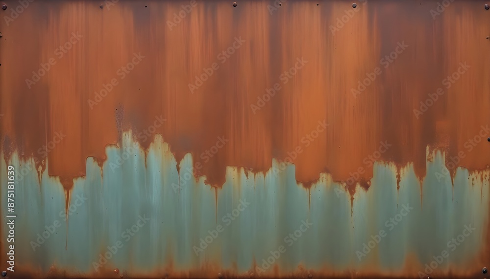 Fototapeta premium Rusty old metal background
