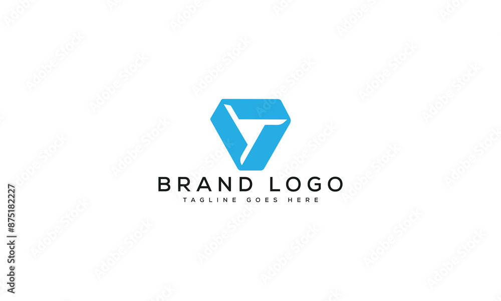 letter V logo design vector template design for brand. letter V logo design vector template design for brand.