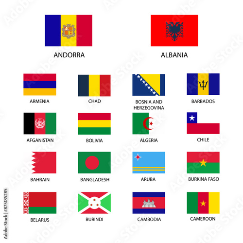 Free Download National flags of the world. World flag Set. - GFXLoad