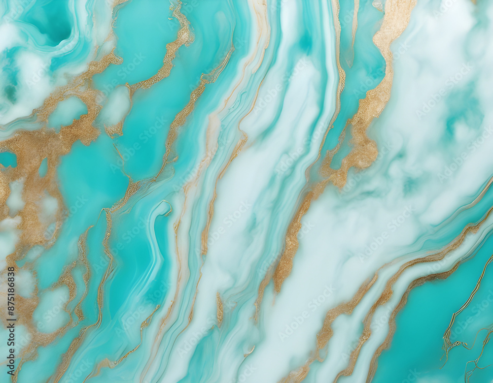 Transparent Tiffany Blue cracked jade cut marble background Transparent Tiffany Blue cracked jade cut marble background