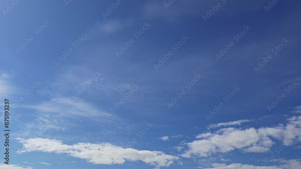 luffy cumulus white clouds are quickly floating across the blue sky. Cloudscape timelapse. luffy cumulus white clouds are quickly floating across the blue sky. Cloudscape timelapse.