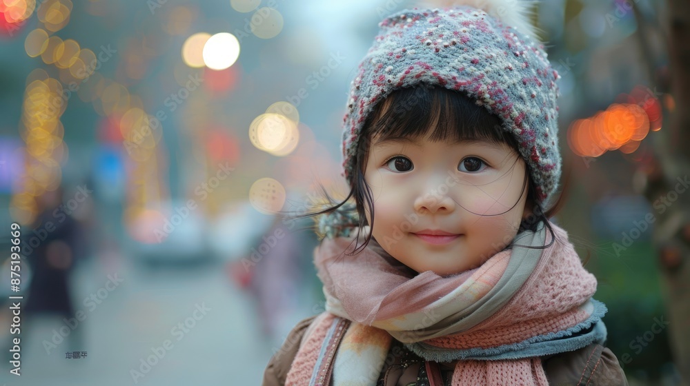 Adorable Asian Little Girl Adorable Asian Little Girl
