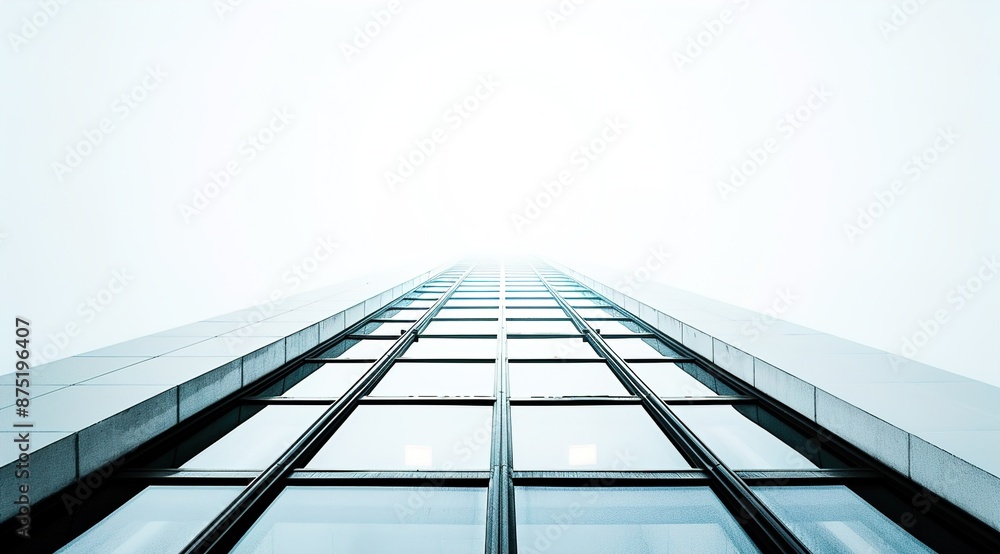 modern office building with sky modern office building with sky