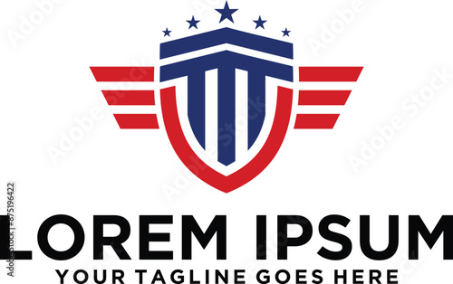 Military Law Firm Shield logo