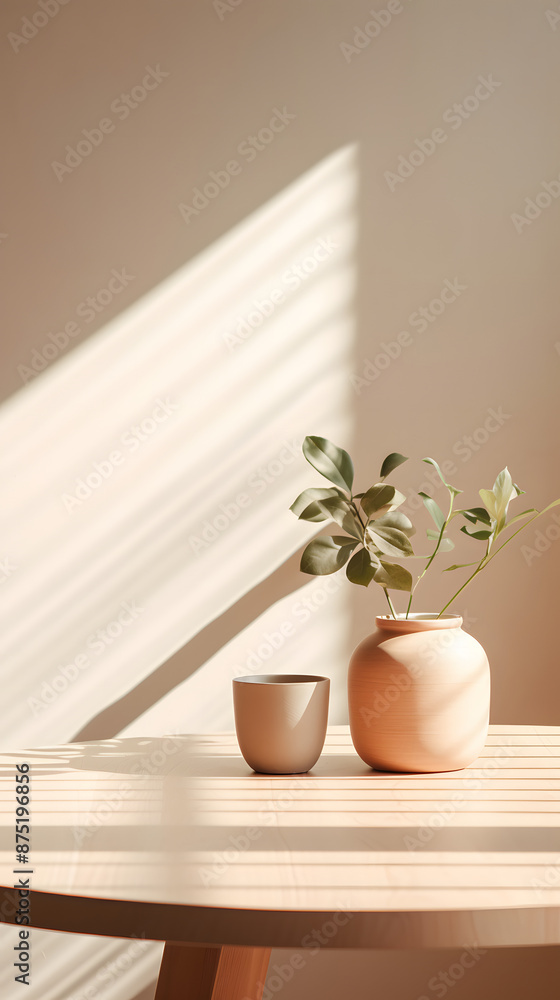 Digital beige home graphics poster mobile phone background Digital beige home graphics poster mobile phone background