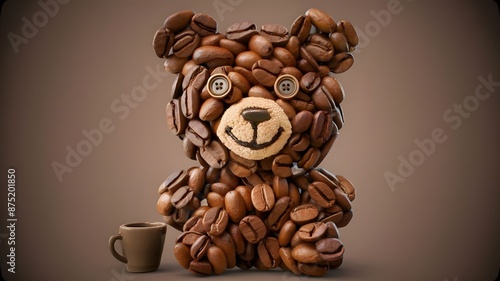 bear made of bear photo