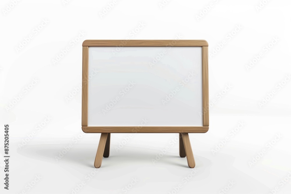 small tabletop whiteboard sign, compact office element, realistic digital illustration, minimalistic design, isolated on white background small tabletop whiteboard sign, compact office element, realistic digital illustration, minimalistic design, isolated on white background