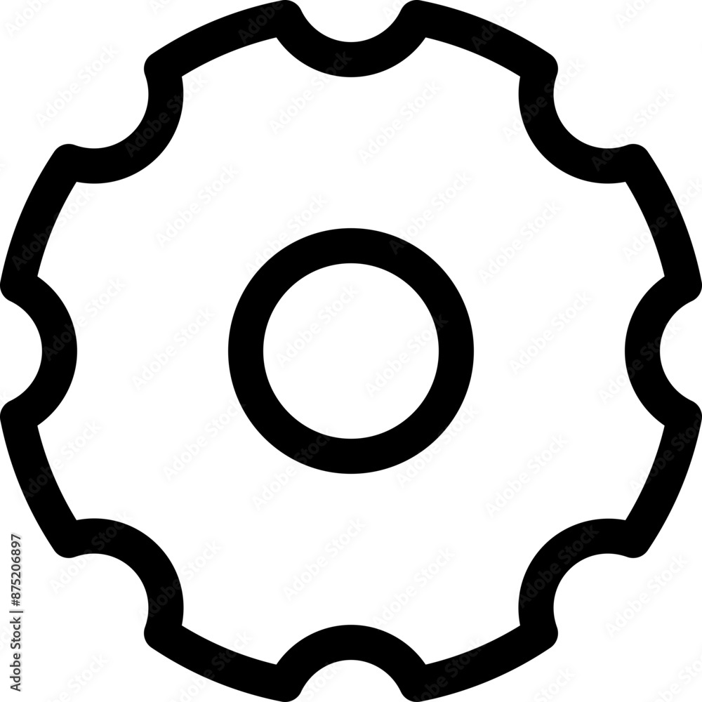 Cogwheel symbol icon for overall management, settings
Cogwheel symbol icon for overall management, settings