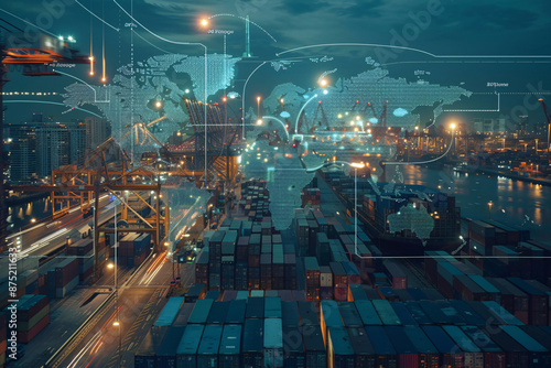 The evolution of international trade in our interconnected world. Witness how digital platforms and innovative logistics transform cross-border commerce, reshaping economic relationships worldwide