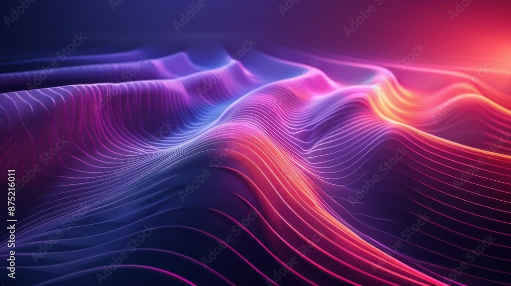 abstract geometric background. oval thin lines abstract geometric background. oval thin lines