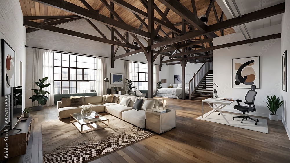 Loft living room