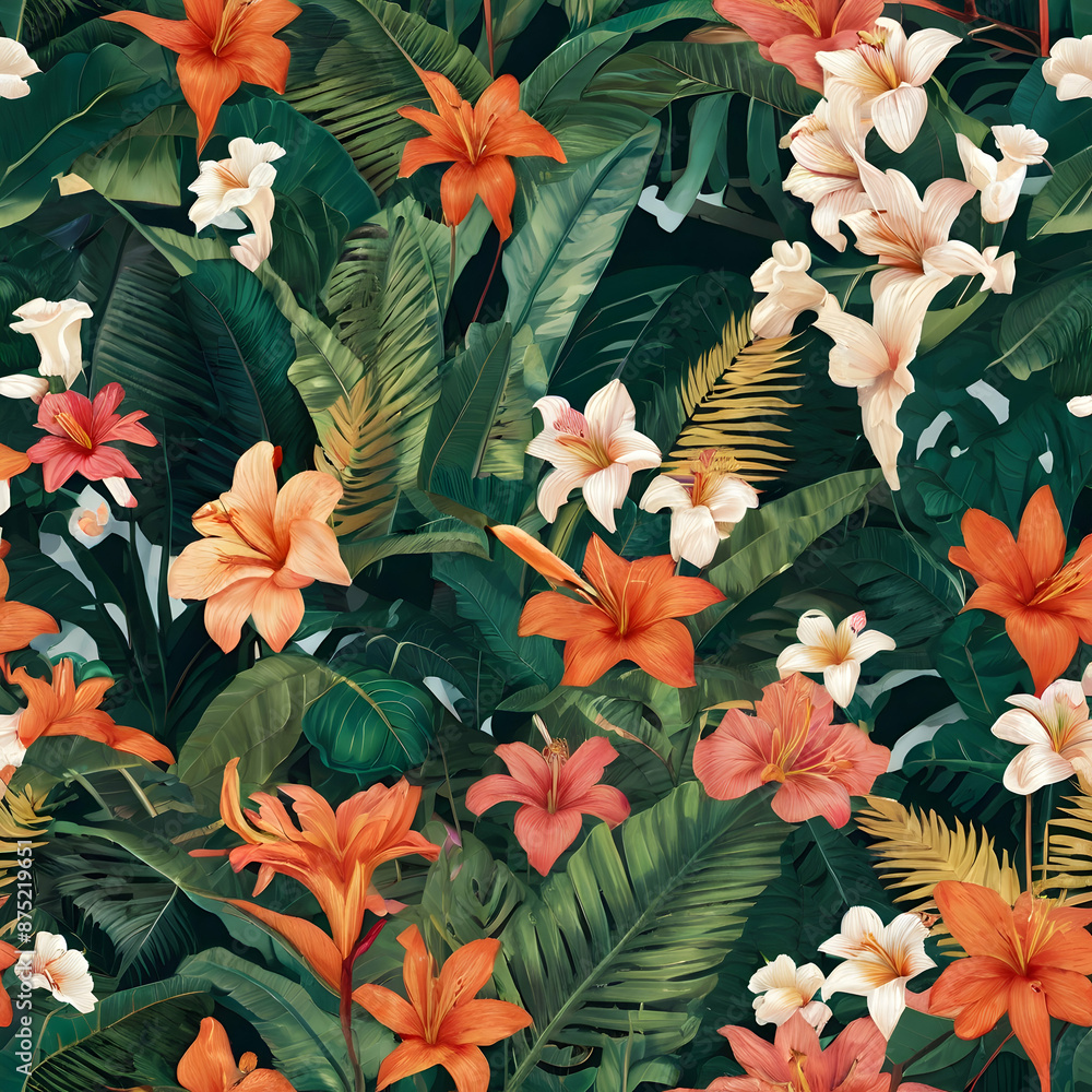 seamless floral pattern seamless floral pattern