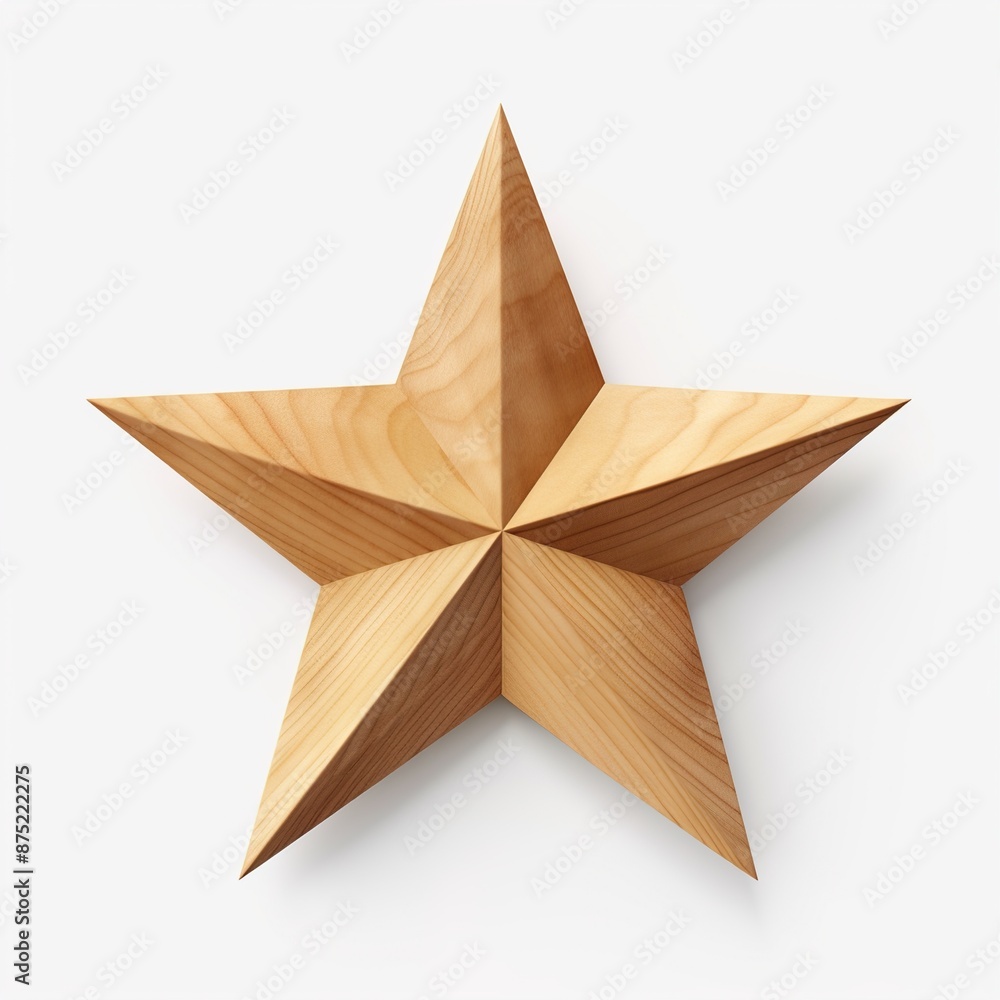 wooden star wooden star