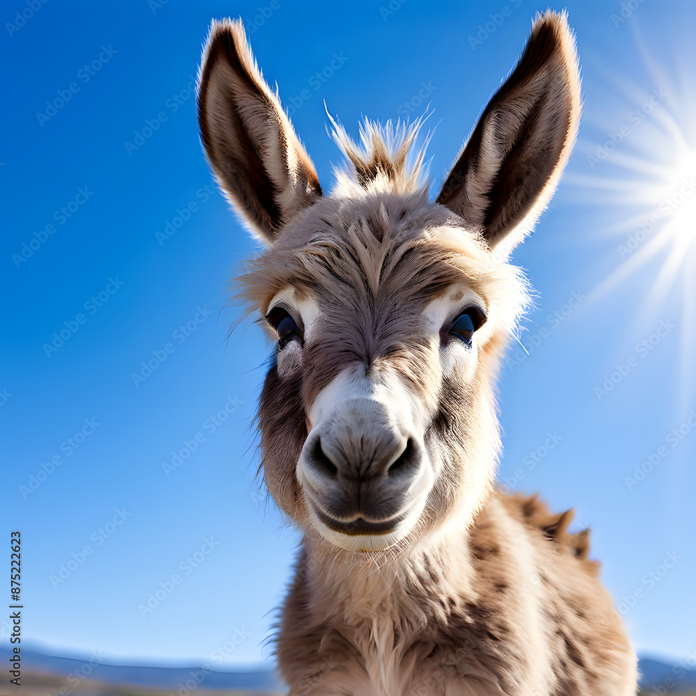 Obraz premium baby donkey