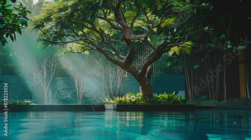 tree in water