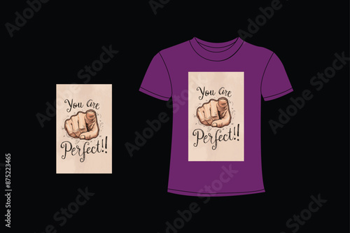 Motivetional quotes t-shirt design