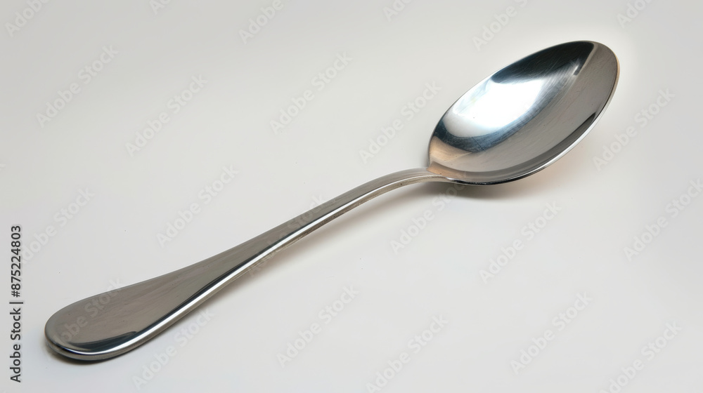stainless steel spoon isolated on white background stainless steel spoon isolated on white background