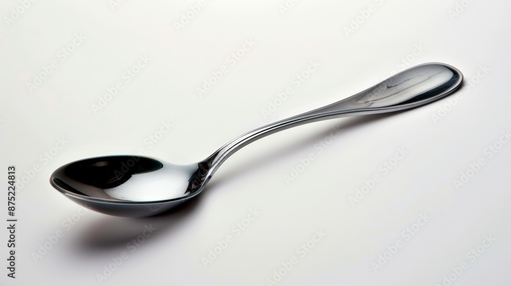 stainless steel spoon isolated on white background stainless steel spoon isolated on white background