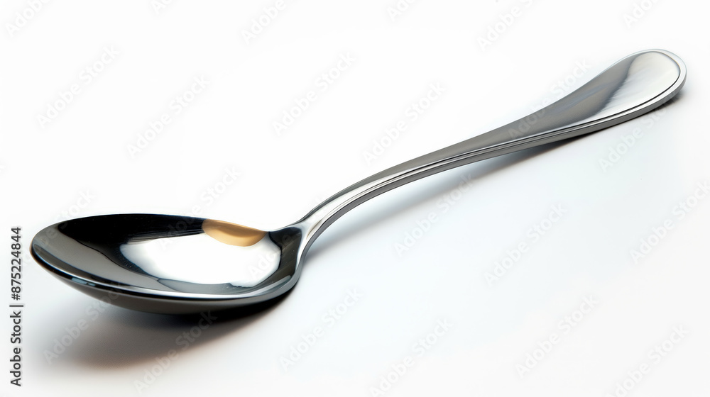 stainless steel spoon isolated on white background stainless steel spoon isolated on white background