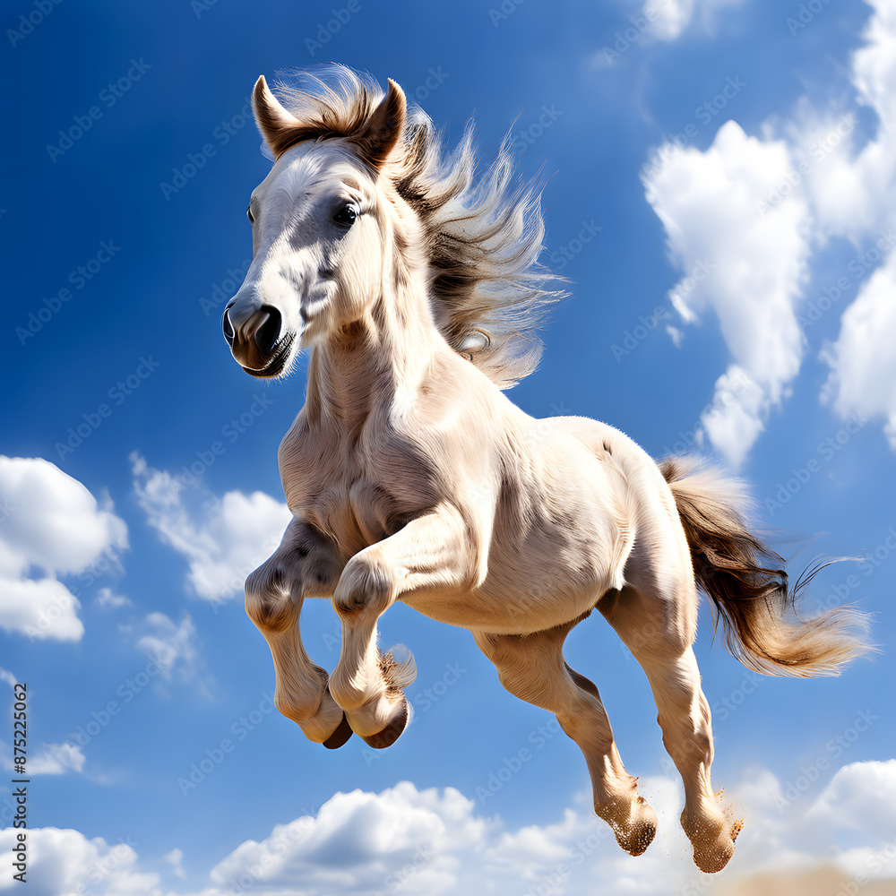 Fototapeta premium horse in the field