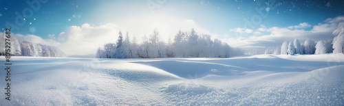 Wallpaper Mural 広大な雪原のパノラマイメージ Torontodigital.ca