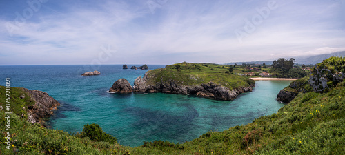Playa de Poo, Poo, Llanes, Asturias, España 