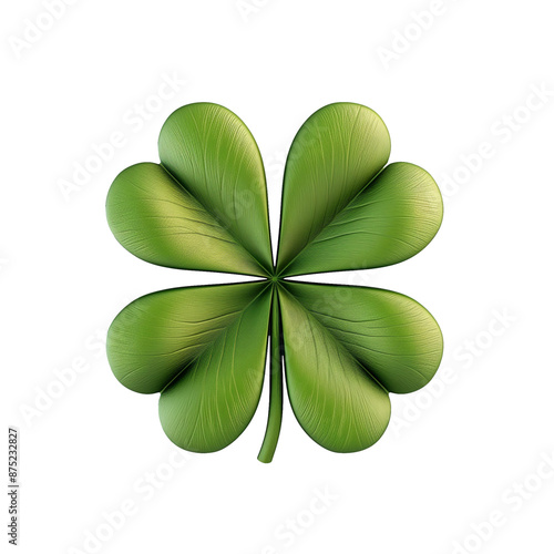 four leaf clover isolated