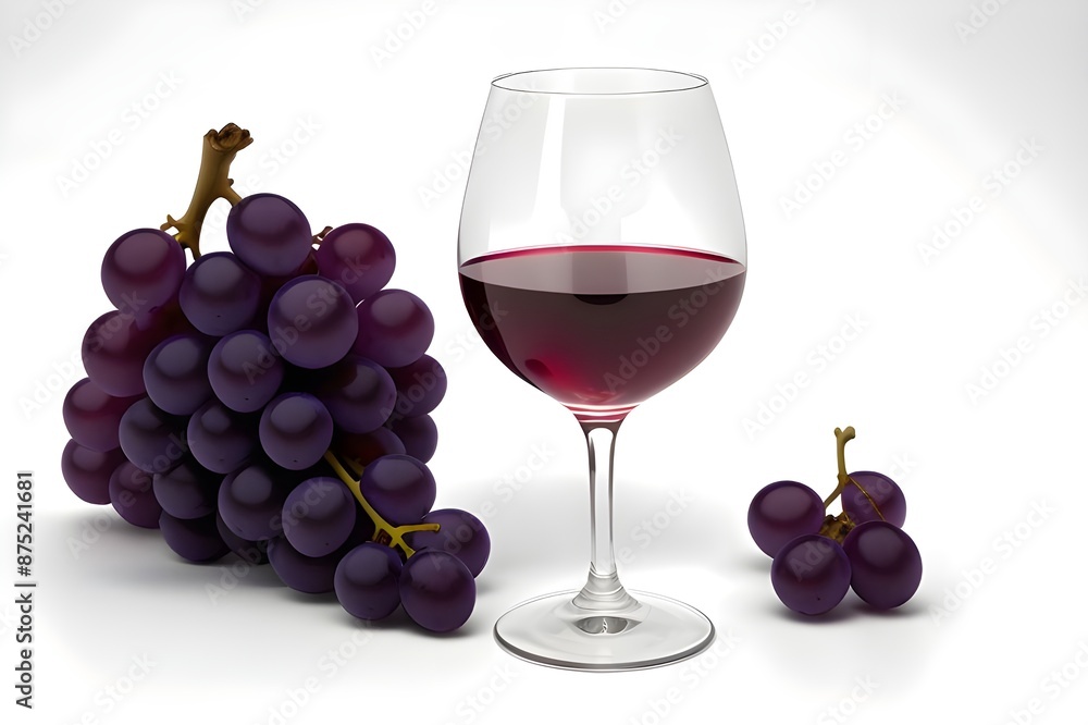 red wine and grapes red wine and grapes