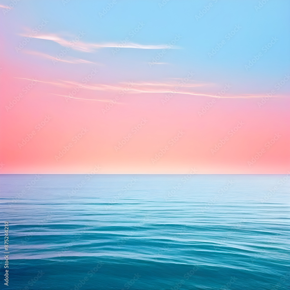 Obraz premium sunset on the sea