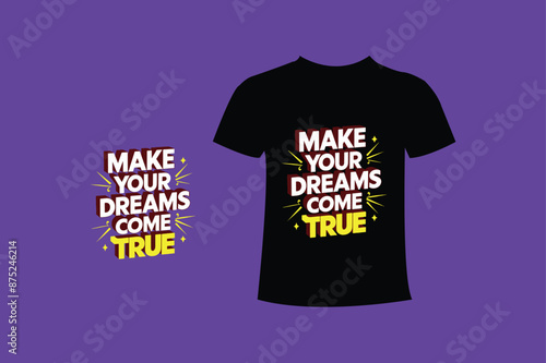 motivetional typography t-shirt design