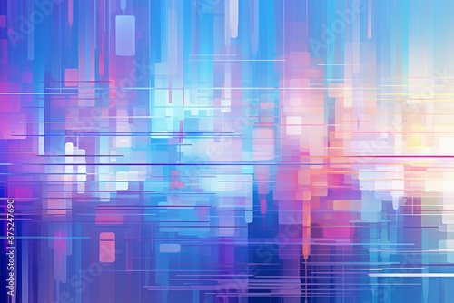 Pearlescent Material Structure Background - Generative AI