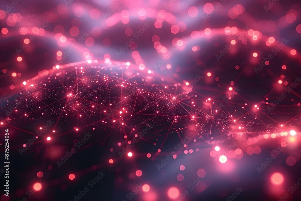 Fototapeta premium Connection technologies background