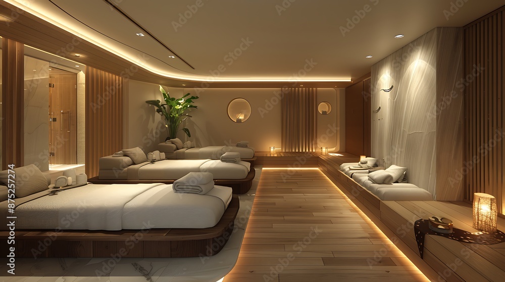 An Elegant Hostel Spa with a Tranquil Zen-Inspired Design An Elegant Hostel Spa with a Tranquil Zen-Inspired Design