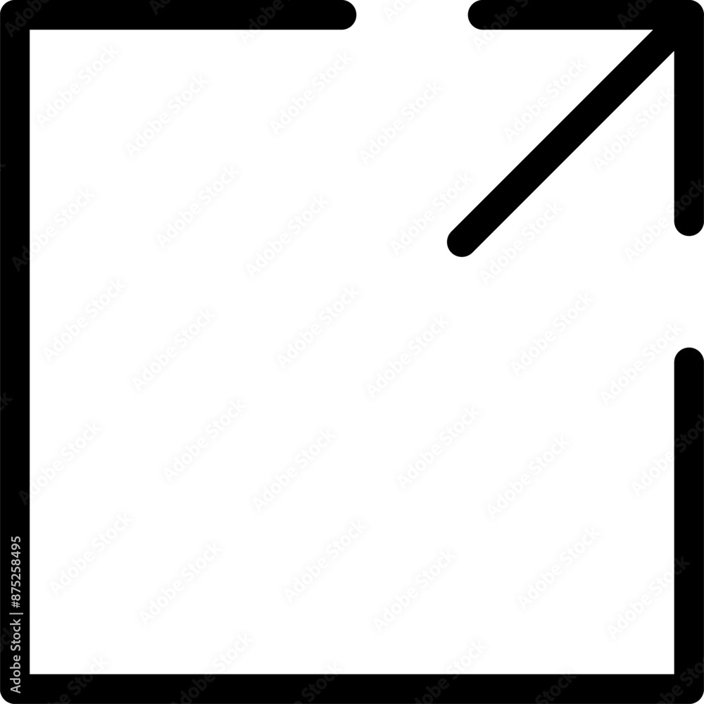 Full screen vector icon. Full screen and exit full screen icon. Scalability arrow mark icons in flat style for web, UI or mobile app. Vector illustration. Full screen vector icon. Full screen and exit full screen icon. Scalability arrow mark icons in flat style for web, UI or mobile app. Vector illustration.