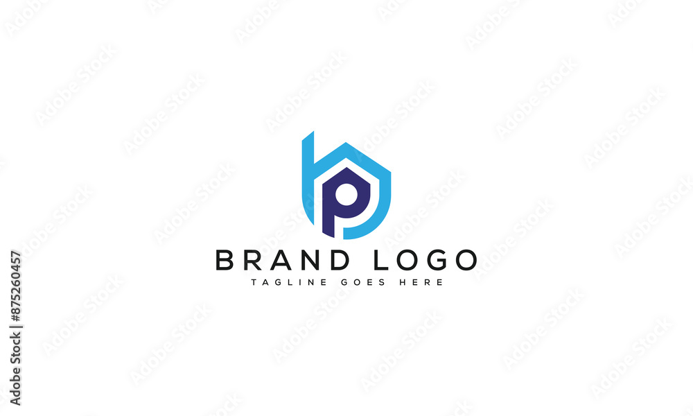 letter PB logo design vector template design for brand. letter PB logo design vector template design for brand.