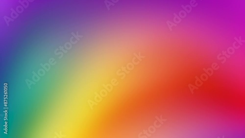 Moving abstract blurred rainbow color background
