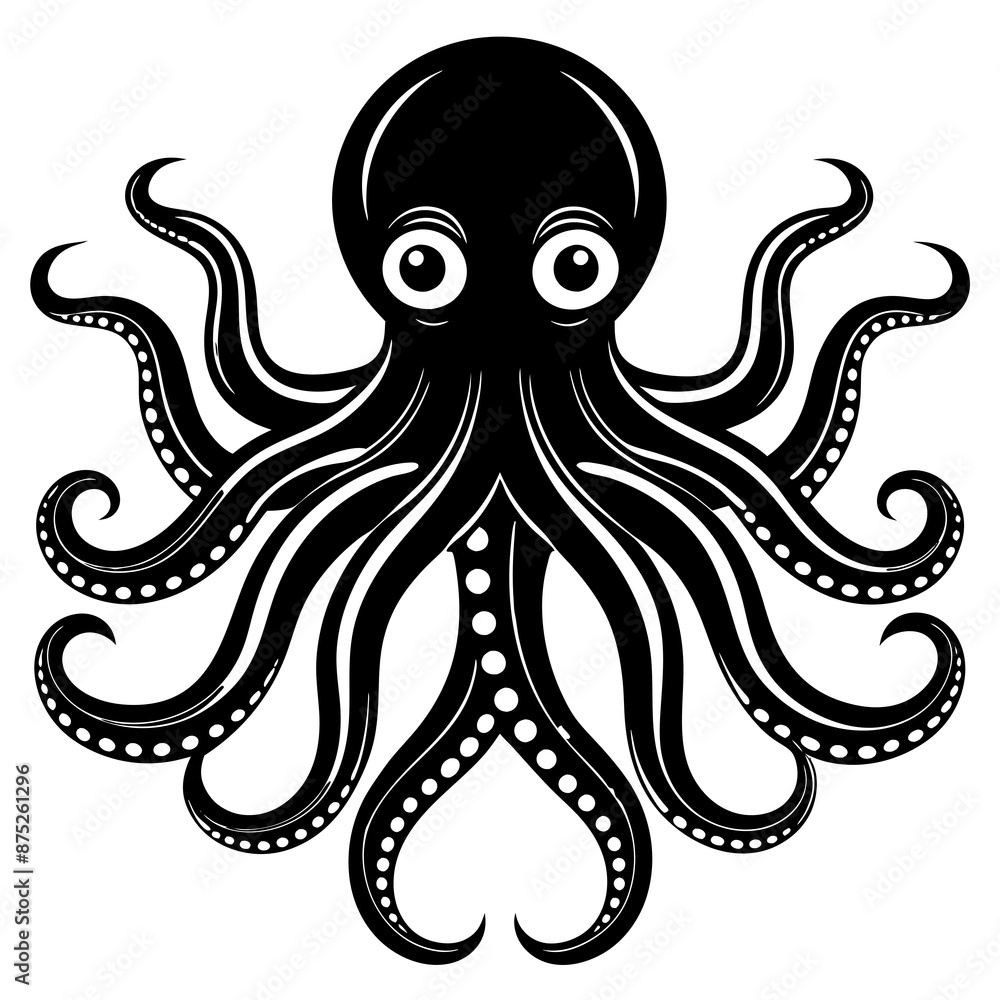 create minimalist octopus vector illustrator create minimalist octopus vector illustrator