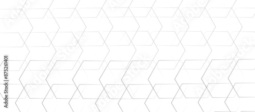 Abstract hexagonal illustration seamless wallpaper wire design. vector gradient gray stock line abstract pattern transparent monochrome striped texture, creative diamond template and texture.