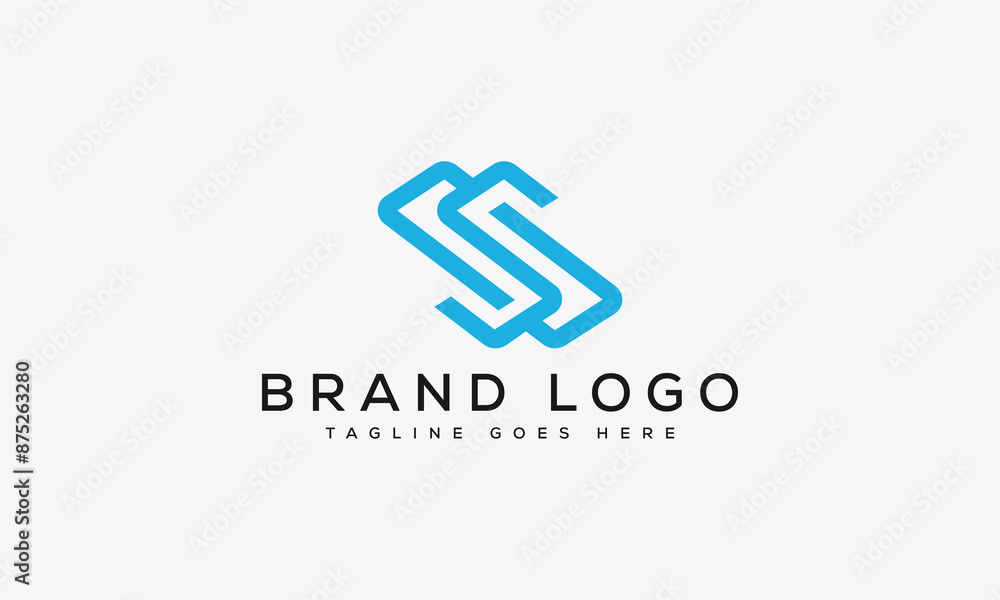 letter SS logo design vector template design for brand. letter SS logo design vector template design for brand.