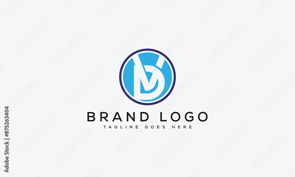 letter VD logo design vector template design for brand. letter VD logo design vector template design for brand.