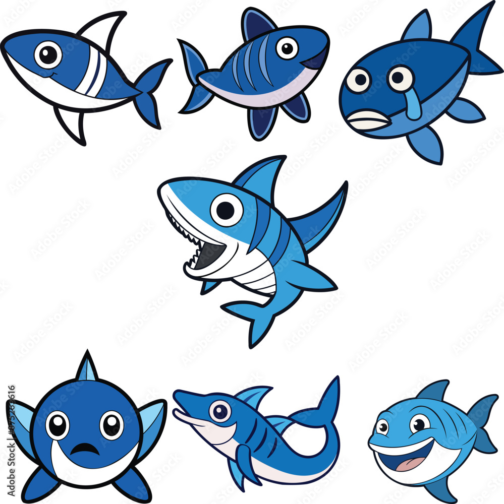 Wahoo Fish design ,animal vector design Wahoo Fish design ,animal vector design