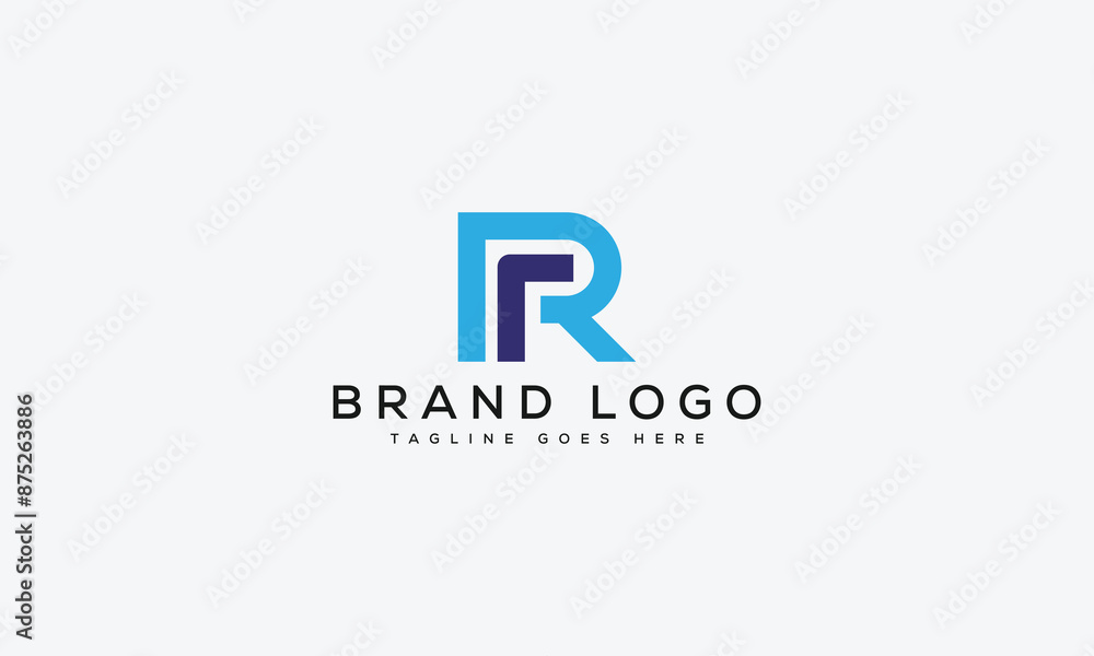 letter RR logo design vector template design for brand. letter RR logo design vector template design for brand.